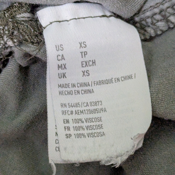 American Eagle Button Up Shirt XS - Picture 4 of 5